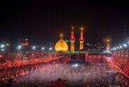 بین‌الحرمین میں عاشقان اہل بیت کا جوش و خروش