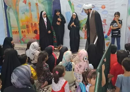 حرم حضرت معصومہ میں اربعین کے موقع پر بچوں کیلئے خصوصی پروگرام منعقد