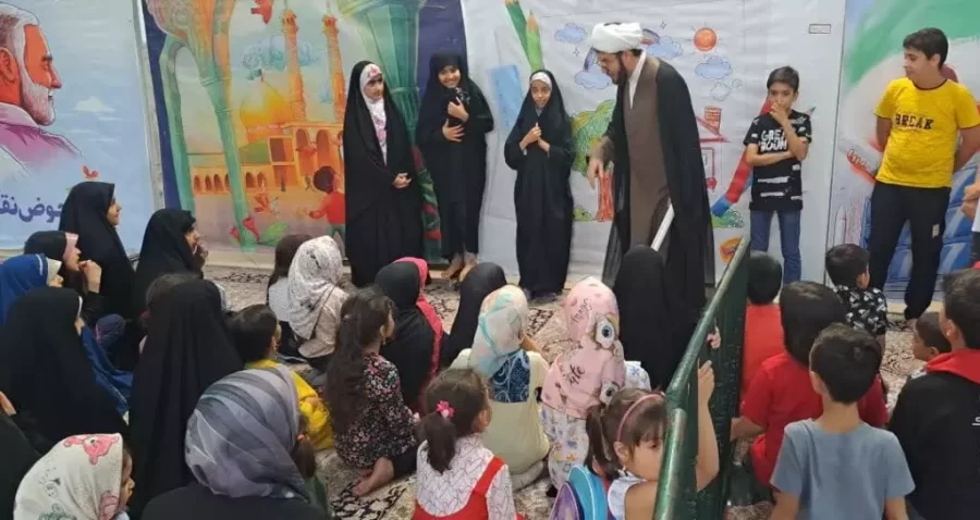 حرم حضرت معصومہ میں اربعین کے موقع پر بچوں کیلئے خصوصی پروگرام منعقد