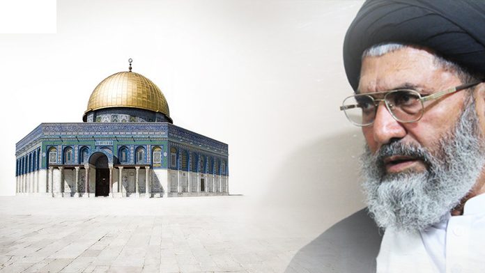 قائد ملت جعفریہ پاکستان کا جمعہ13اکتوبر2023 فلسطینی عوام کیساتھ یوم اظہار یکجہتی منانے کا اعلان
