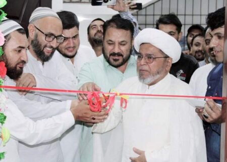 علامہ شبیر حسن میثمی کی ہزارہ گوٹھ کراچی میں  ہاسٹل کا افتتاح اور خطاب