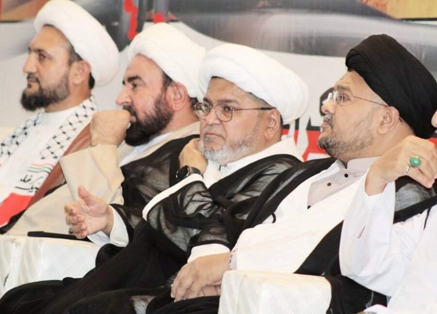 ایس یو سی کراچی ڈویژن کے زیراہتمام فلسطین کانفرنس، علامہ شبیر میثمی کی خصوصی شرکت