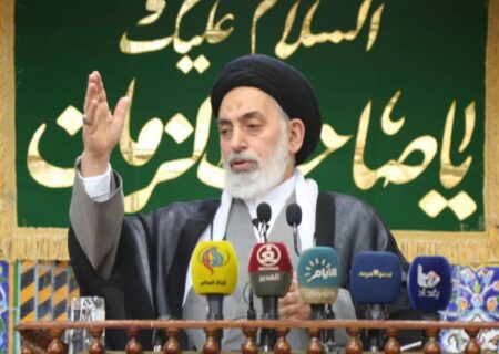 فلسطینی عوام کو پورا فلسطین واپس ملنا چاہئے، امام جمعہ نجف اشرف