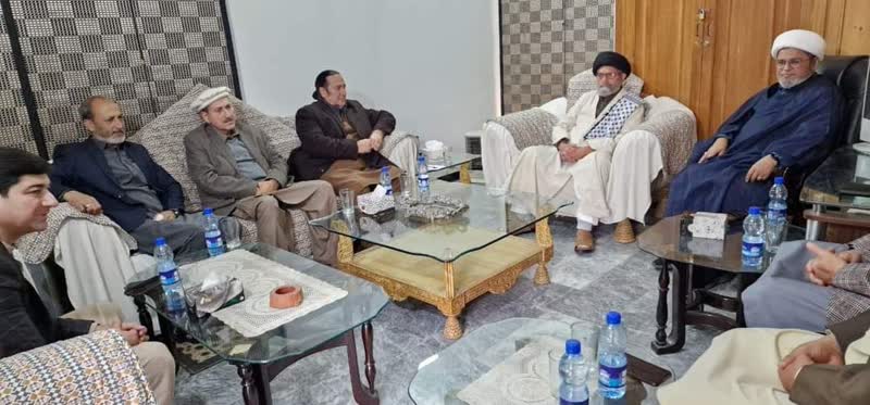 قائد ملت جعفریہ پاکستان سے گلگت بلتستان کے وفد کی ملاقات