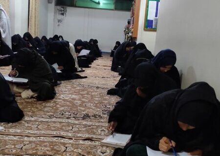 جامعۃ المصطفٰی شعبۂ پاکستان کے شعبۂ ثقافت و تہذیب کی جانب سے مقابلۂ کتاب خوانی کا انعقاد