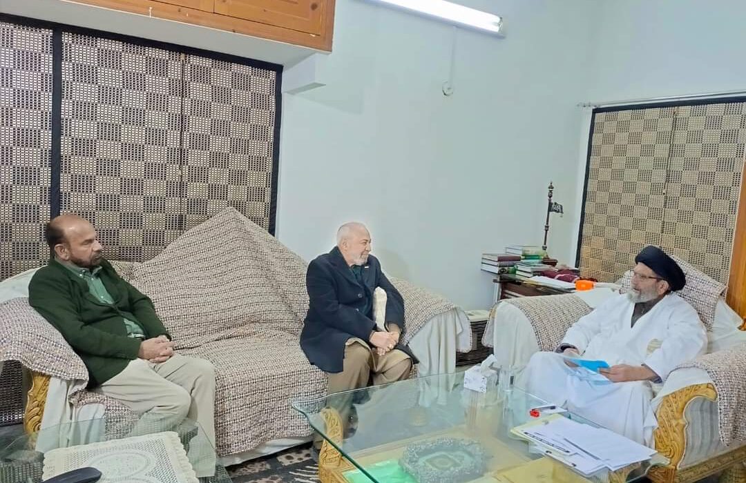 علامہ سید ساجد علی نقوی سے مسجد و امام بارگاہ امام صادق ٹرسٹ کے وفد کی ملاقات
