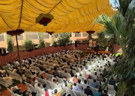 محسن ملت اور علامہ قاضی غلام مرتضی کی یاد میں کلیہ اہلبیت چنیوٹ میں عظیم الشان اجتماع