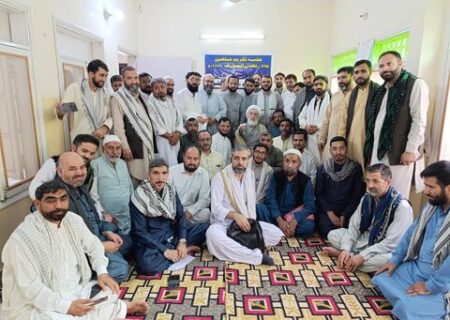 قم المقدسہ سے آئے ہوئے مبلغین کو خراج تحسین پیش کرنے کیلئے تجلیلی پروگرام منعقد