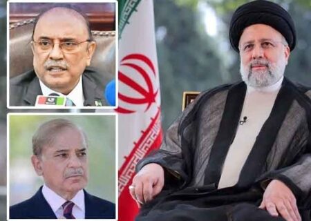 ایرانی صدر حادثہ؛ صدر اور وزیراعظم کا اظہارِ افسوس، پاکستانی پرچم سرنگوں