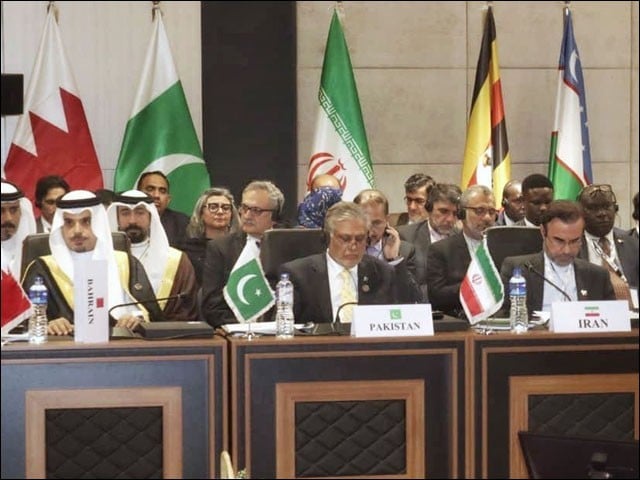 او آئی سی وزرائے خارجہ کانفرنس: پاکستان کا غزہ محاصرے کیخلاف مشترکہ جہدوجہد کا مطالبہ