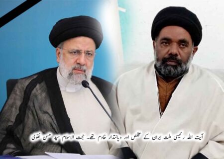 آیت اللہ رئیسی ملت ایران کے مخلص اور دیانتدار خادم تھے۔ حجت الاسلام سید حسن نقوی