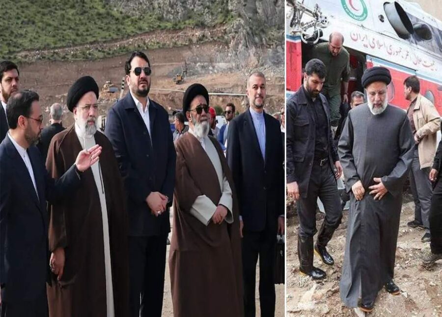 ایرانی صدر ابراہیم رئیسی کو لے جانے والا ہیلی کاپٹر ہارڈ لینڈنگ حادثے کا شکار