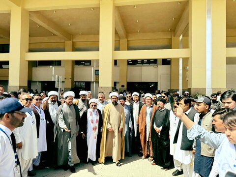 علامہ ڈاکٹر شبیر حسن میثمی دو روزہ دورے پر کوئٹہ پہنچ گئے