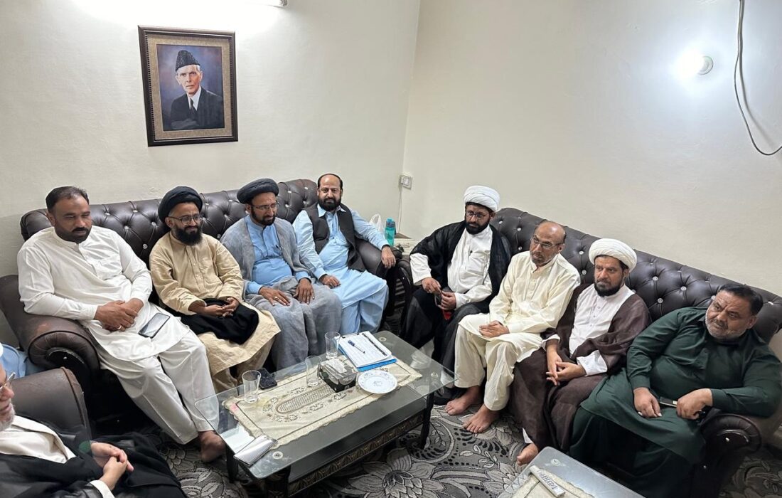 علامہ شبیر حسن میثمی سے شیعہ علماء کونسل اسلام آباد، راولپنڈی کے ذمہ داران کی اہم ملاقات