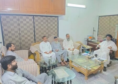 قائد ملت جعفریہ سے جامعۃ الکوثر کے وفد کی ملاقات 