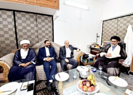 قائد ملت جعفریہ علامہ ساجد علی نقوی سے ایرانی، عراقی سفیروں کی ملاقات