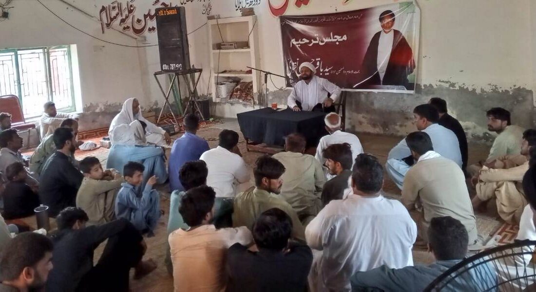 علامہ باقر نقوی مرحوم کا چہلم، مجلس ترحیم سے علمائے کرام کا خطاب