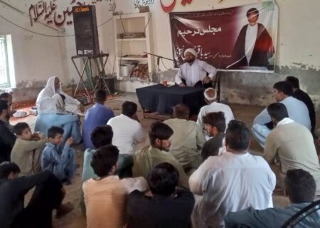 علامہ باقر نقوی مرحوم کا چہلم، مجلس ترحیم سے علمائے کرام کا خطاب