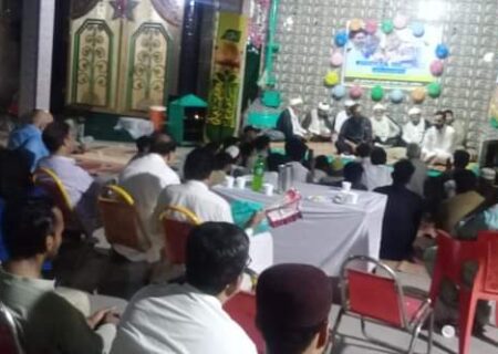 علامہ محمد رمضان توقیر کی صدارت میں محفل مشاعرہ انعقاد