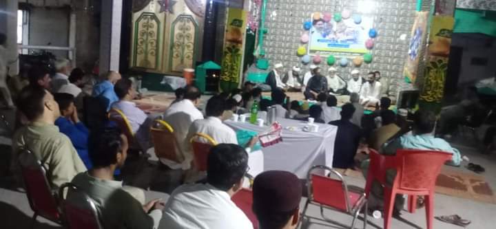 علامہ محمد رمضان توقیر کی صدارت میں محفل مشاعرہ انعقاد