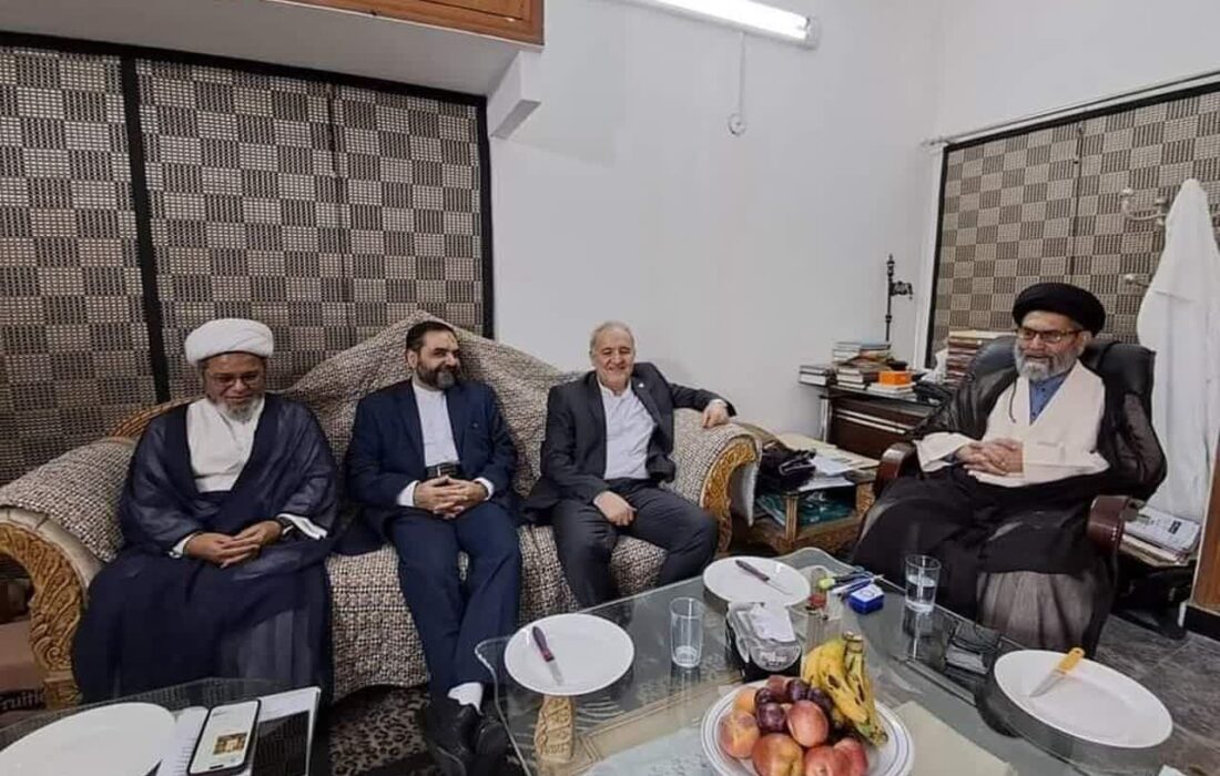 قائد ملت جعفریہ پاکستان کی ایران کے سفیر محترم امیری رضا مقدم سے ملاقات