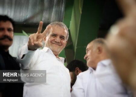 ڈاکٹر مسعود پزشکیان ایرانی صدر منتخب