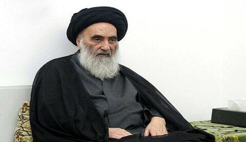 آیت اللہ العظمیٰ شبیری زنجانی کے نام آیت اللہ العظمیٰ سیستانی کا تعزیتی پیغام