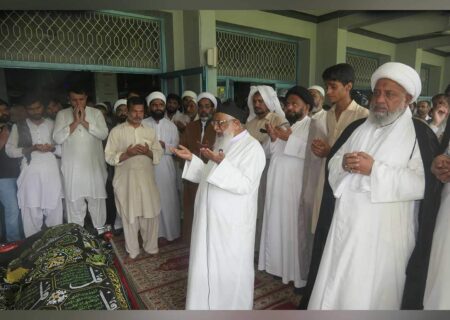 آیت اللہ حافظ سید ریاض حسین نجفی کا مولانا خان سجاد کی وفات پر اظہار تعزیت