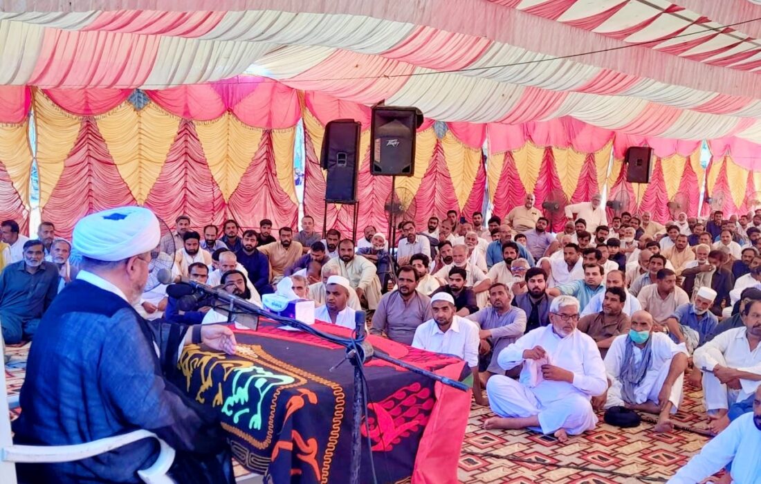 آیت اللہ شیخ محمد حسین نجفی رح جیسی عظیم صفت شخصیات صدیوں میں پیدا ہوتی ہیں، علامہ شبیر حسن میثمی