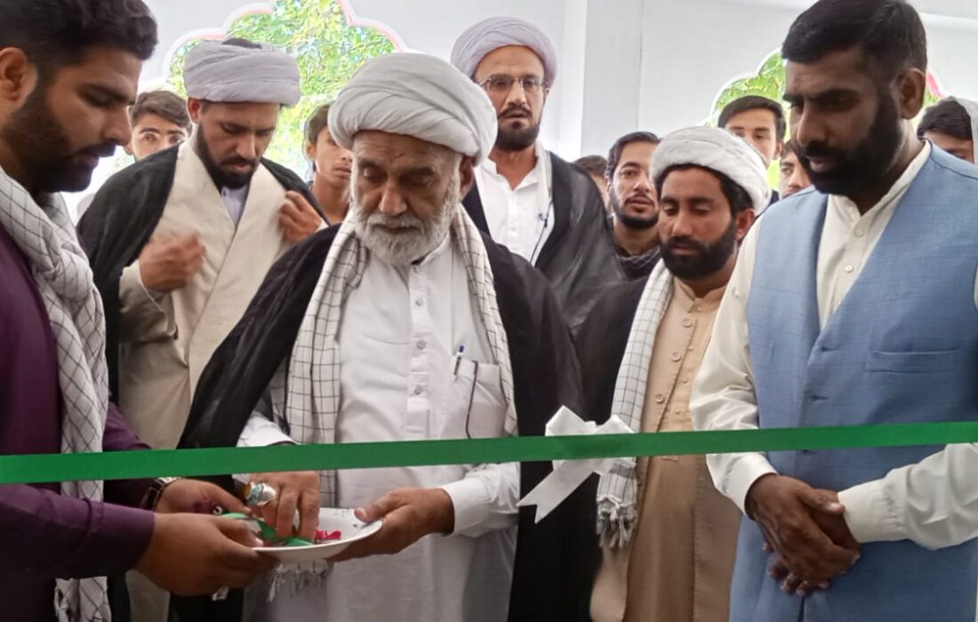 جامعہ النجف کوٹلی امام حسین علیہ السلام میں ای لیب کا افتتاح