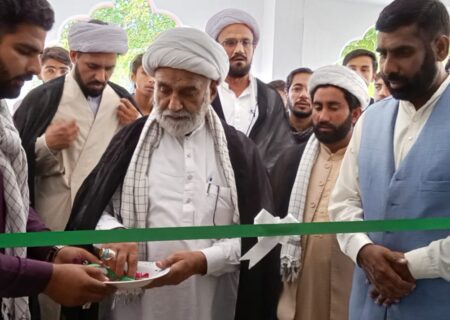 جامعہ النجف کوٹلی امام حسین علیہ السلام میں ای لیب کا افتتاح