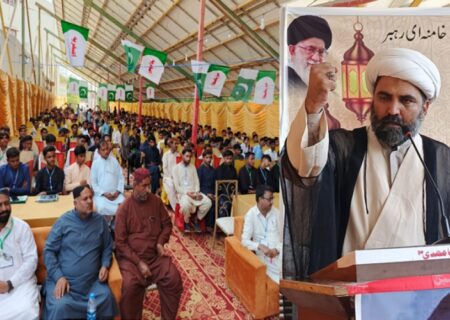 آج غزہ اور فلسطین کے بہادر عوام عاشورائی کردار ادا کرتے ہوئے صبر و استقامت کا استعارہ بن چکے ہیں،علامہ مقصودڈومکی