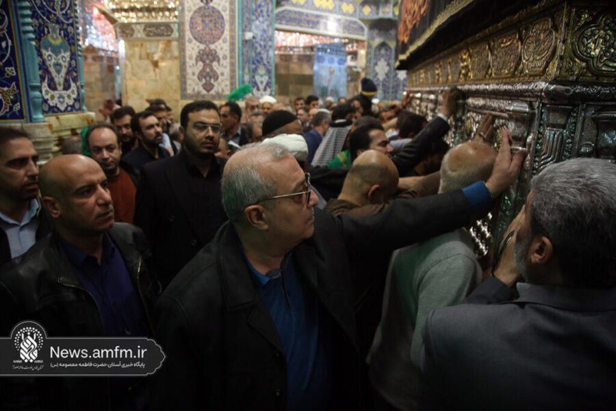 عراق کی اعلیٰ فوجی وفد کی حرم مطہر حضرت معصومہ (س) آمد