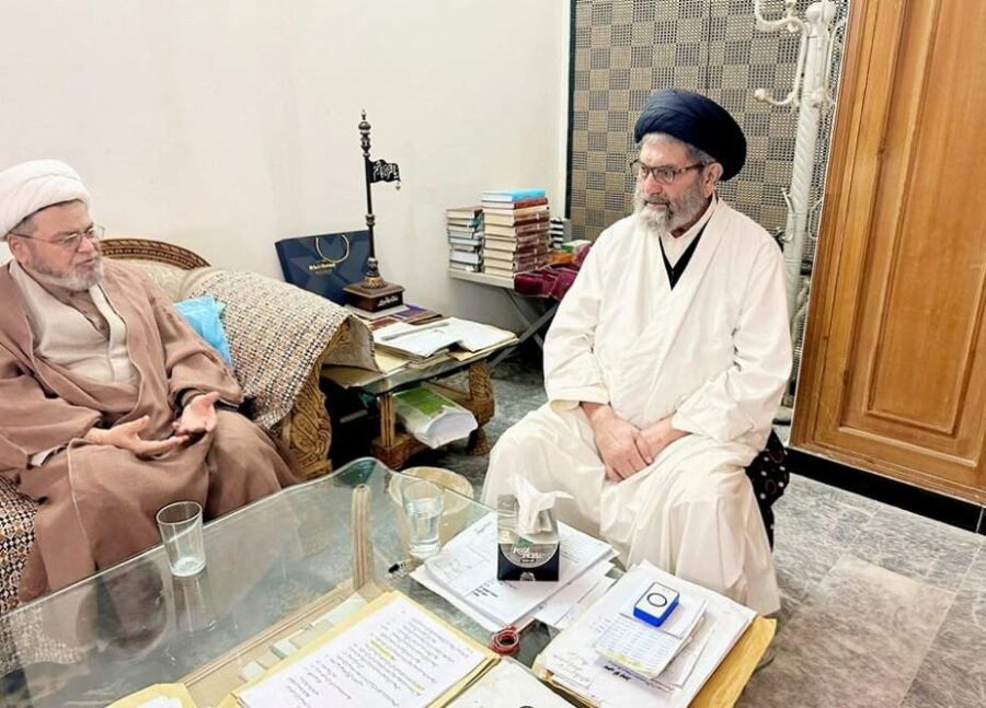 علامہ شبیر میثمی کی پاراچنار کی موجودہ صورتحال پر علامہ ساجد علی نقوی سے اہم ملاقات