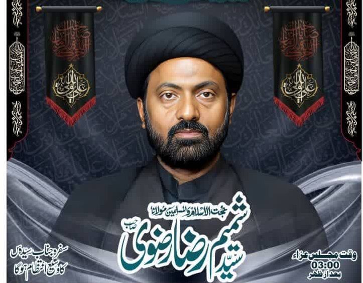 کل کائنات کا خلاصہ فاطمہ (س) ہے، مولاناسید شمیم رضا رضوی
