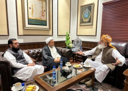 علامہ عارف حسین واحدی کی مولانا فضل الرحمان سے ملاقات