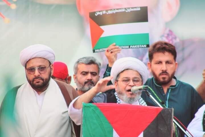 بیت المقدس ہر مسلمان کی جان سے زیادہ عزیز ہے، فلسطین صرف فلسطینیوں کا وطن ہے، علامہ شبیر حسن میثمی