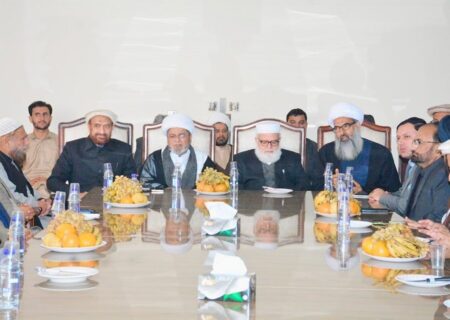 علامہ شبیر حسن میثمی سے عمائدین پاراچنار اور ملی یکجہتی کونسل پاکستان کے سیکرٹری جنرل کی اہم ملاقات