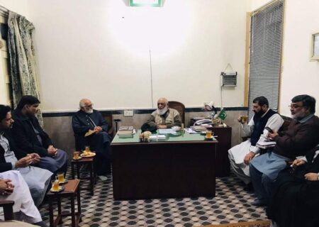 شیعہ علماء کونسل وسطی پنجاب کے وفد کی آیت اللہ حافظ ریاض حسین نجفی سے ملاقات، ملی امور پر مشاورت