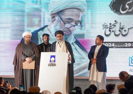 آیت اللہ شیخ محسن علی نجفی ایک وژنری شخص تھے صاحب ویژن تھے صاحب نظریہ تھے، قائد ملت جعفریہ