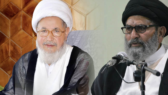 قائد ملت جعفریہ پاکستان کی علامہ شیخ محمد حسن جعفری کی عیادت