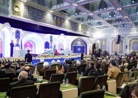 حرم امام رضا(ع) میں 41 ویں بین الاقوامی قرآنی مقابلوں کی افتتاحی تقریب کا انعقاد