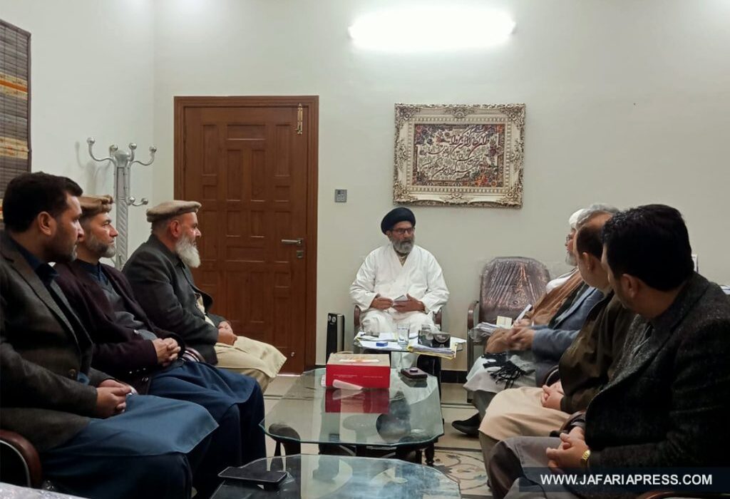 قائد ملت جعفریہ پاکستان سے تنظیمی وفد کی ملاقات