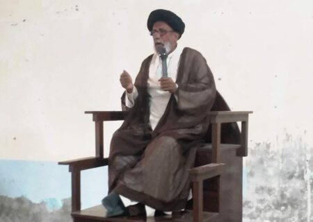 حضرت عباس (ع) کی وفاداری کو خراج عقیدت پیش کرتے ہیں، علامہ ظفر عباس شمسی