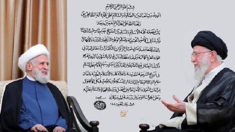 رہبر انقلاب اسلامی نے شیخ نعیم قاسم کو لبنان میں اپنا نمائندہ مقرر کیا