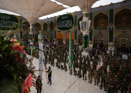 نجف اشرف میں دفاعِ کفایی فتویٰ کی یاد میں ریلی کا انعقاد