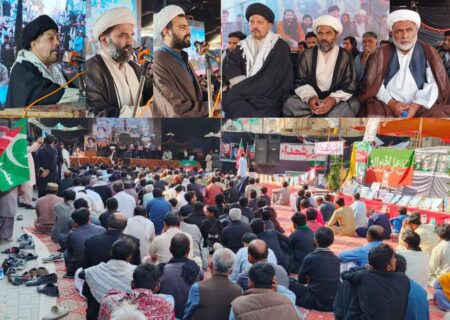 شہدائے سانحہ نماز جمعہ شکارپور کی یاد میں عظمت شہداء کانفرنس کا انعقاد