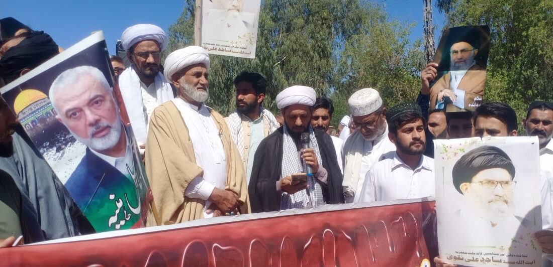 ڈیرہ اسماعیل خان: شیعہ علماء کونسل اور جے ایس او کے زیر اہتمام القدس ریلی، علامہ رمضان توقیر سمیت دیگر مقررین کا خطاب