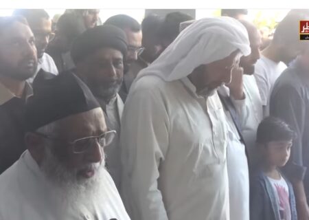  شہید ڈاکٹر عبدالزھراء کا نماز جنازہ آیت اللہ حافظ سید ریاض حسین نجفی کی اقدا میں ادا کردیا گیا