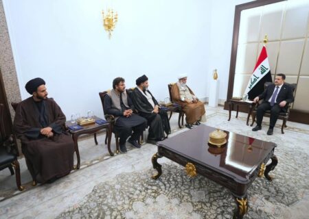 بغداد؛ علامہ راجہ ناصر عباس جعفری کی عراقی وزیراعظم اعظم سے ملاقات
